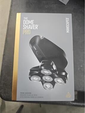 MANSCAPED® The Dome Shaver™ PRO Head Shaver for Bald Men – Five Rotary Blades